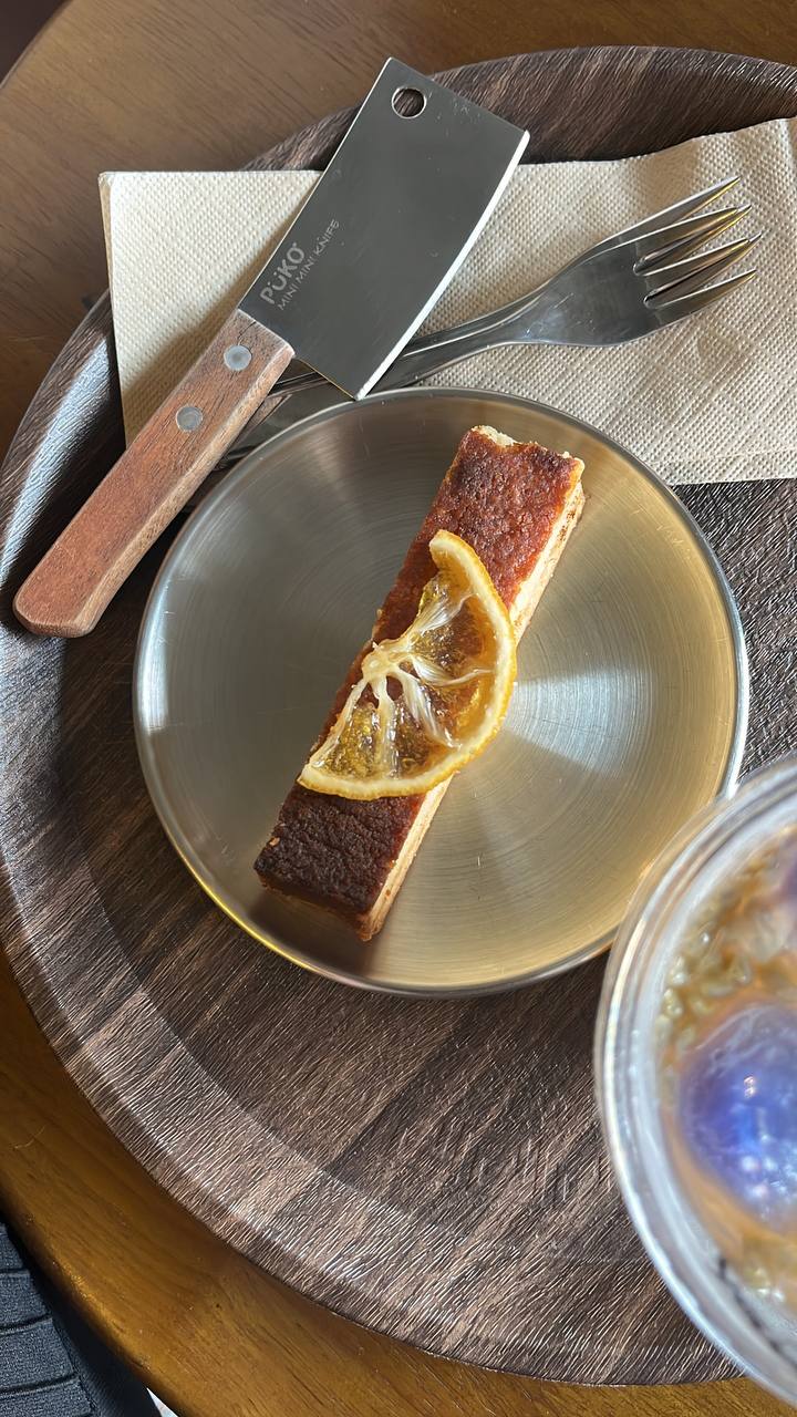 Lemon Cake Slice at Stable Coffee